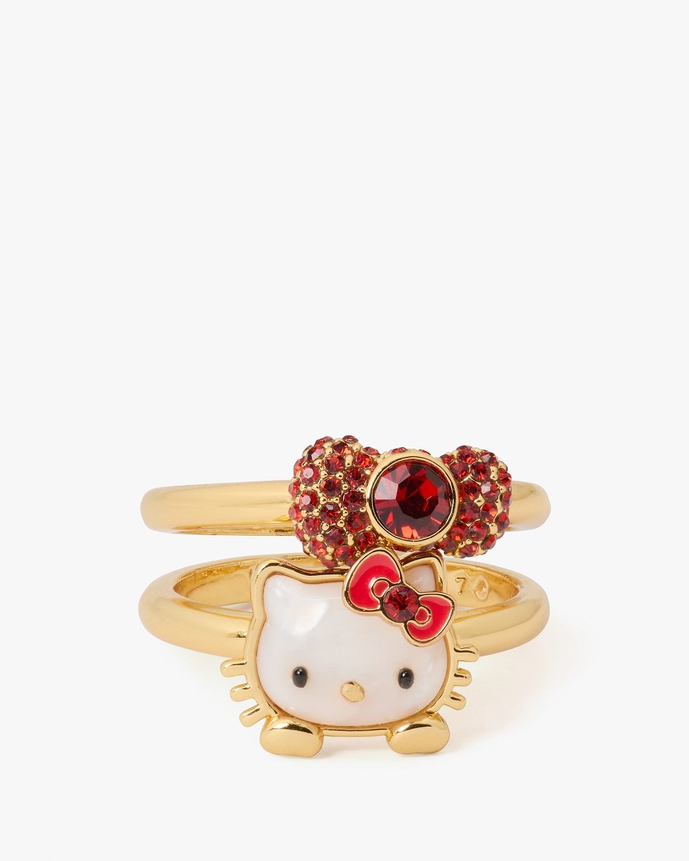 HELLO KITTY x kate spade new york ring set