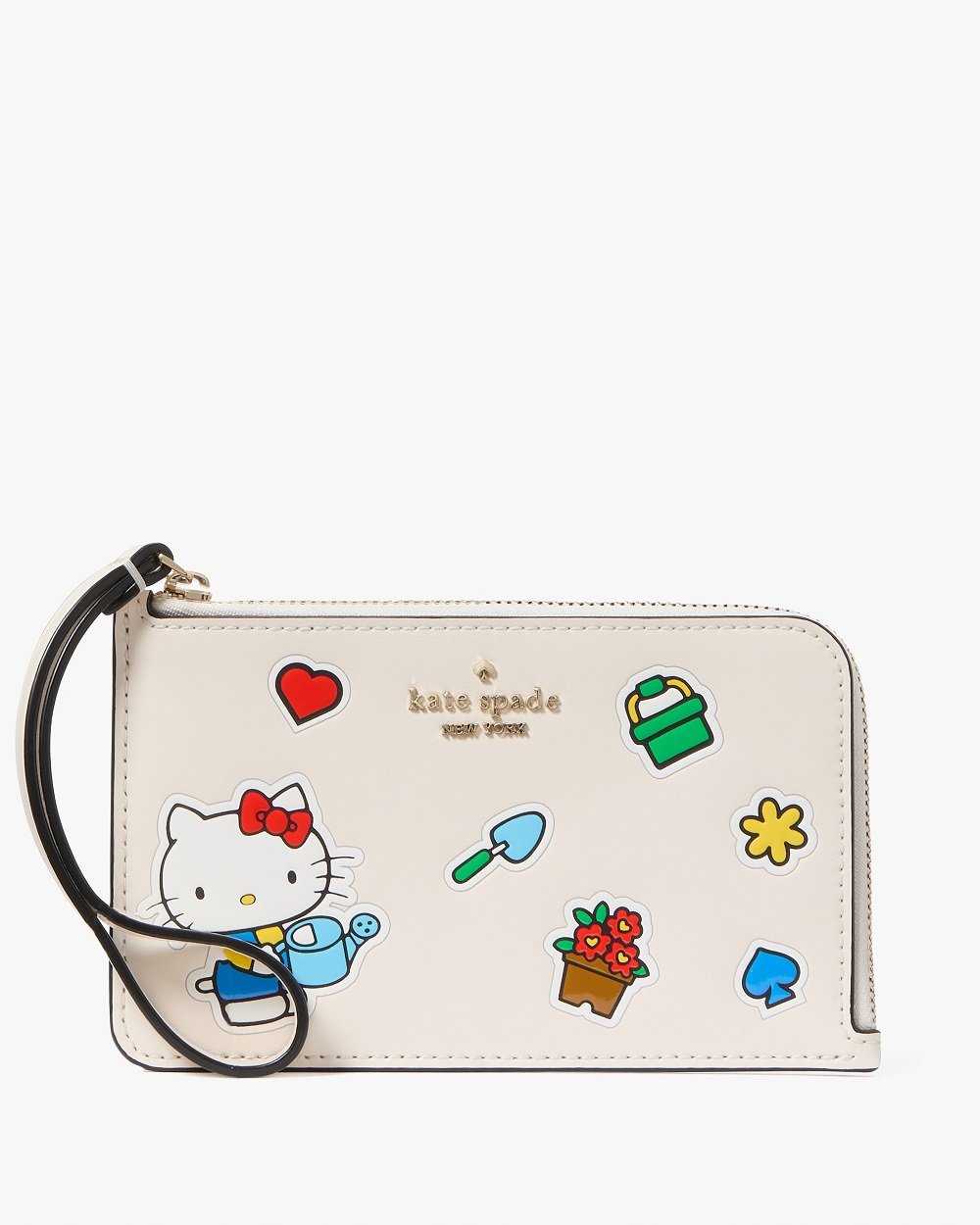 HELLO KITTY x kate spade new york small zip wristlet