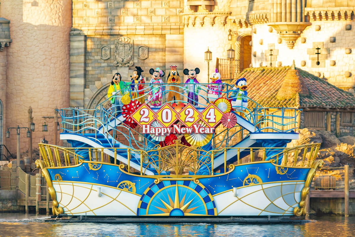 東京ディズニーシー「ニューイヤーズ・グリーティング」