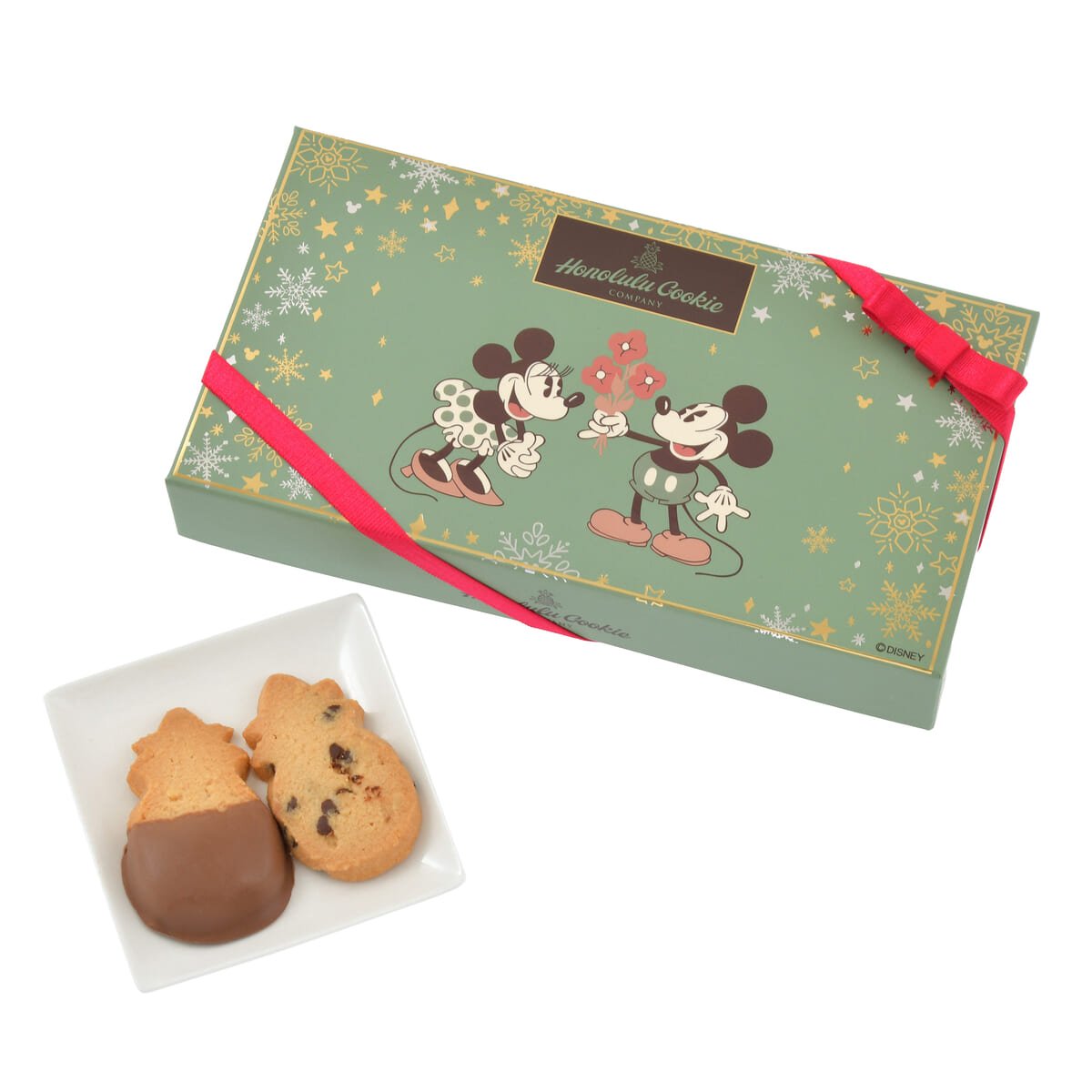 【Honolulu Cookie Company】ミッキー＆ミニー クッキー ボックス入り