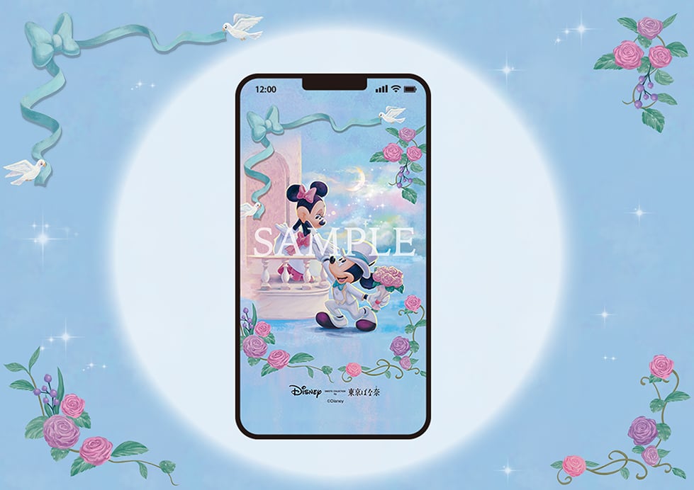 Disney SWEETS COLLECTION by 東京ばな奈 JR東京駅店限定「スマートフォン壁紙プレゼントキャンペーン」