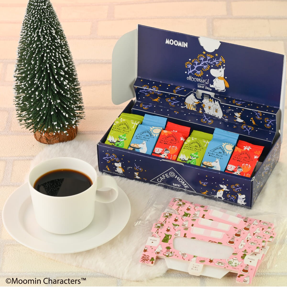 CAFE@HOME ムーミン谷 6P WINTER BOX 