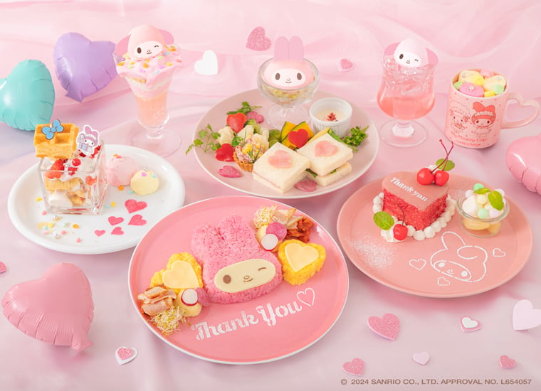 「My Melody Cafe 〜Heartful Party〜」フードメニュー