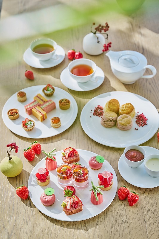 東京エディション虎ノ門「Strawberry EDITION Afternoon Tea」