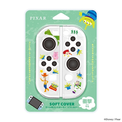 ゲーム機用コントローラーソフトカバー　トイ・ストーリー　パッケージ