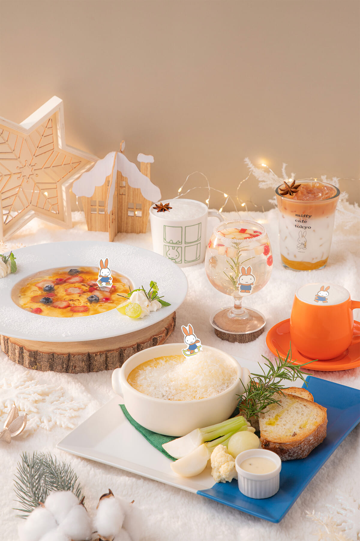 miffy café tokyo(ミッフィーカフェ トーキョー)「miffy café tokyo ～Playful Snow～」