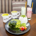 Eggs ’n Things「宇治抹茶ラテパンケーキ」