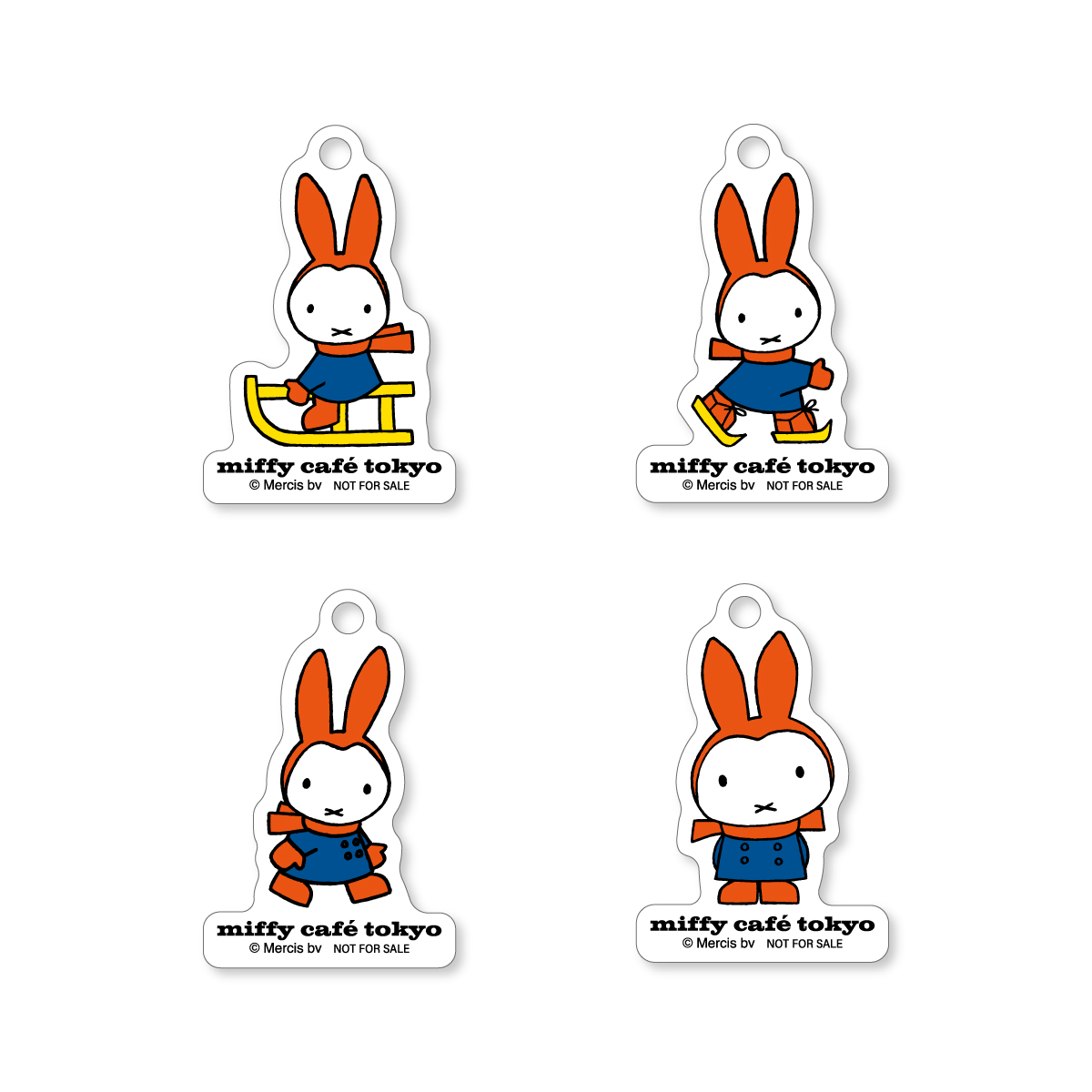 ウィンターメニュー注文特典「miffy café tokyo オリジナルオーナメント」