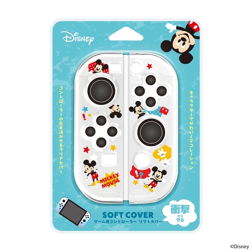 ゲーム機用コントローラーソフトカバー　ミッキー　パッケージ