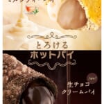 マクドナルド「とろけるホットパイ」生チョコクリームパイ／ホワイトチョコミルクティーパイ