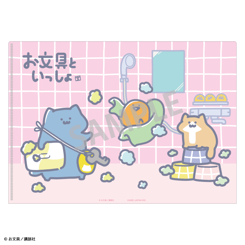 クリアファイル集合裏