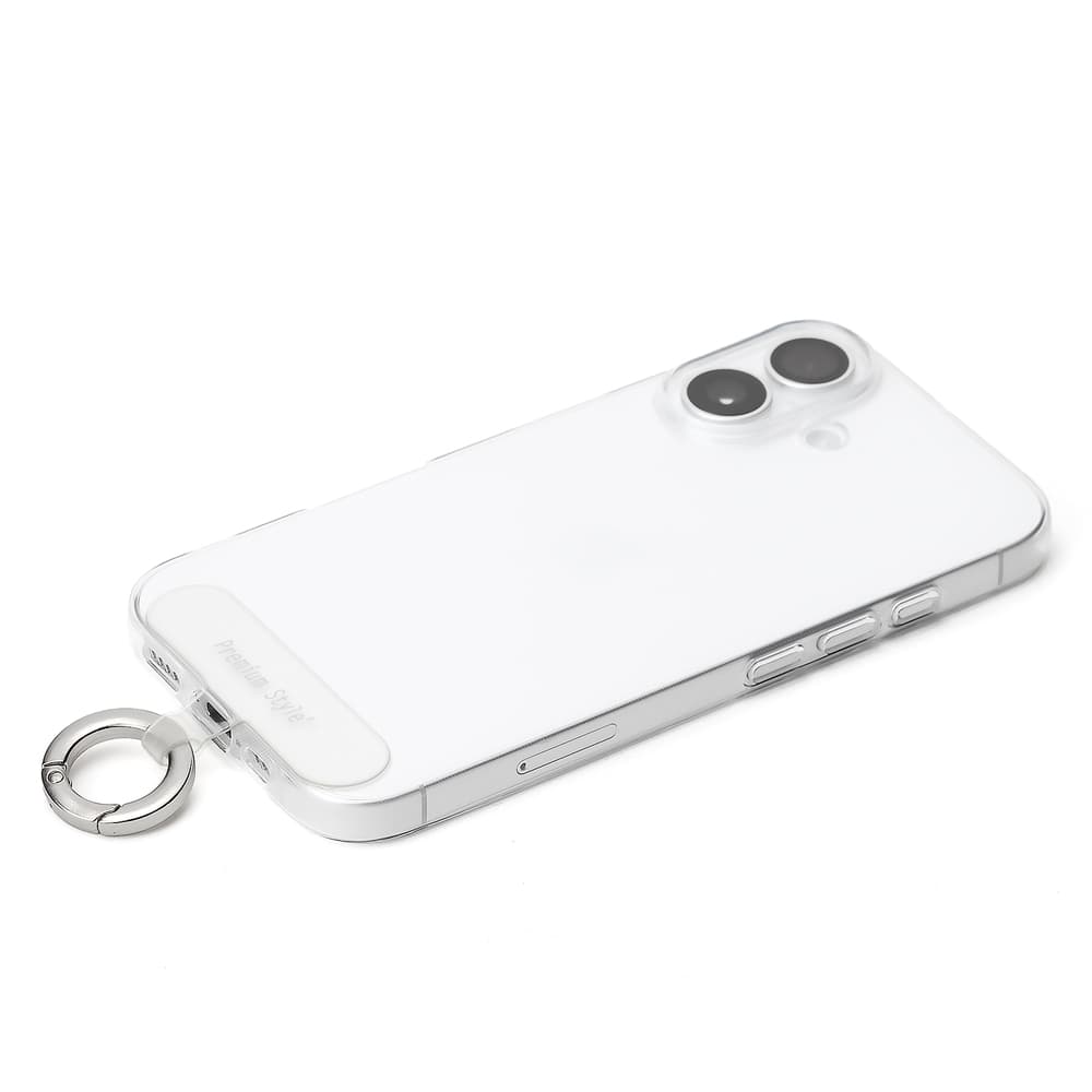 PGA「Premium Style」カラビナリング付きストラップホルダー　シルバー-3