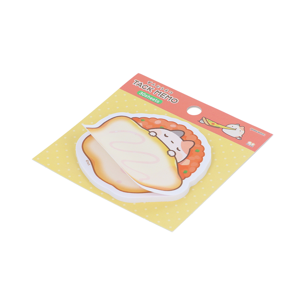 ダイカット付箋　オムライス（パッケージ）