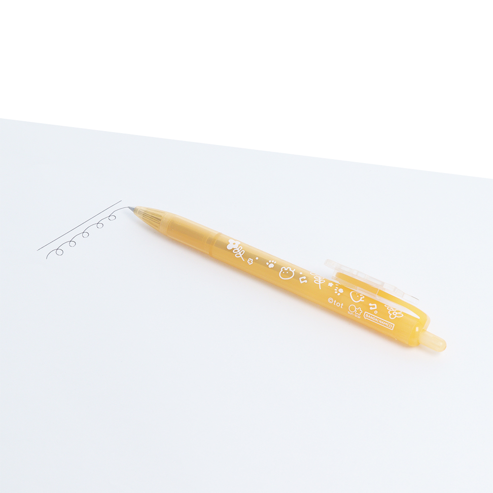 プレート付ボールペン　ミケ（使用イメージ）