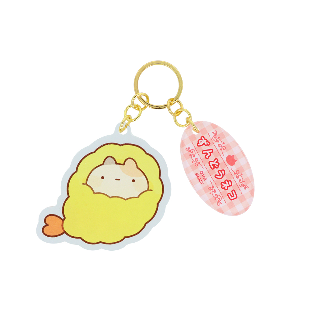 2連アクリルキーホルダー　えび天（内容）