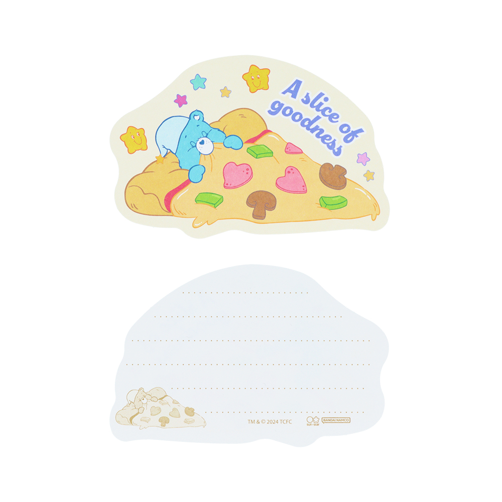 ダイカットミニレターセット　ピンク（便箋）
