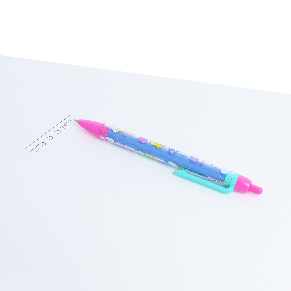 ボールペン　ブルー（使用イメージ）