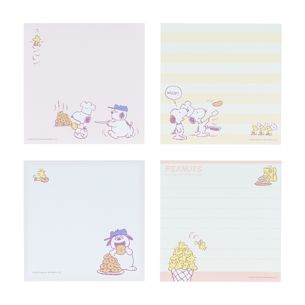 クエアメモ　スナック　ラインナップ