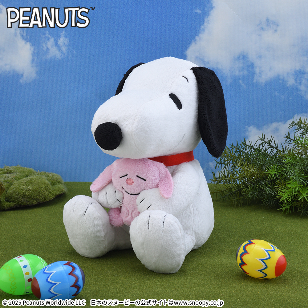 SNOOPY（TM）　Lぬいぐるみ　～イースター～