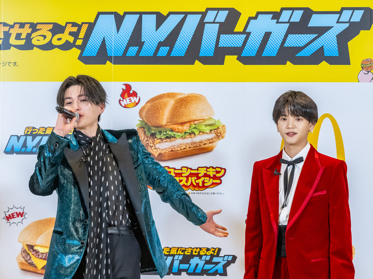 マクドナルド「行った気にさせるよ！N.Y. バーガーズ」新商品発表イベント3