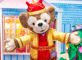 香港ディズニーランド・リゾート“Magical Year After Year” Chinese New Year Celebration 2025「ダッフィー&フレンズ」キャラクターグリーティング