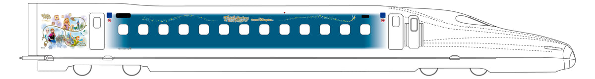 特別編成「Wonderful Dreams Shinkansen」1号車