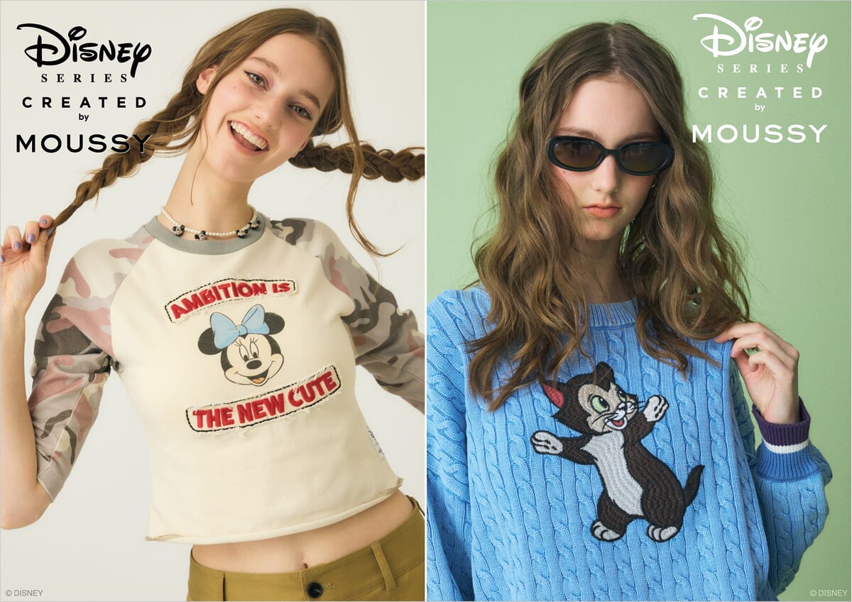 マウジー「Disney SERIES CREATED by MOUSSY」2025 EARLY SPRING COLLECTION