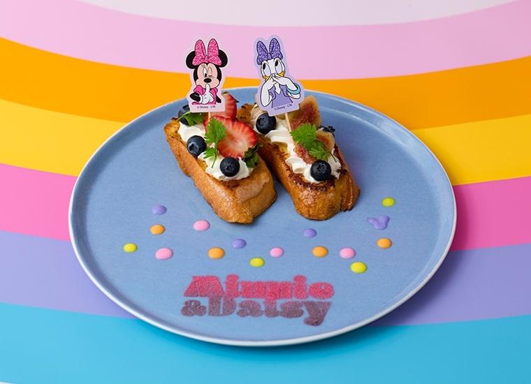 ＜Minnie&Daisy＞仲良しフレンチトースト