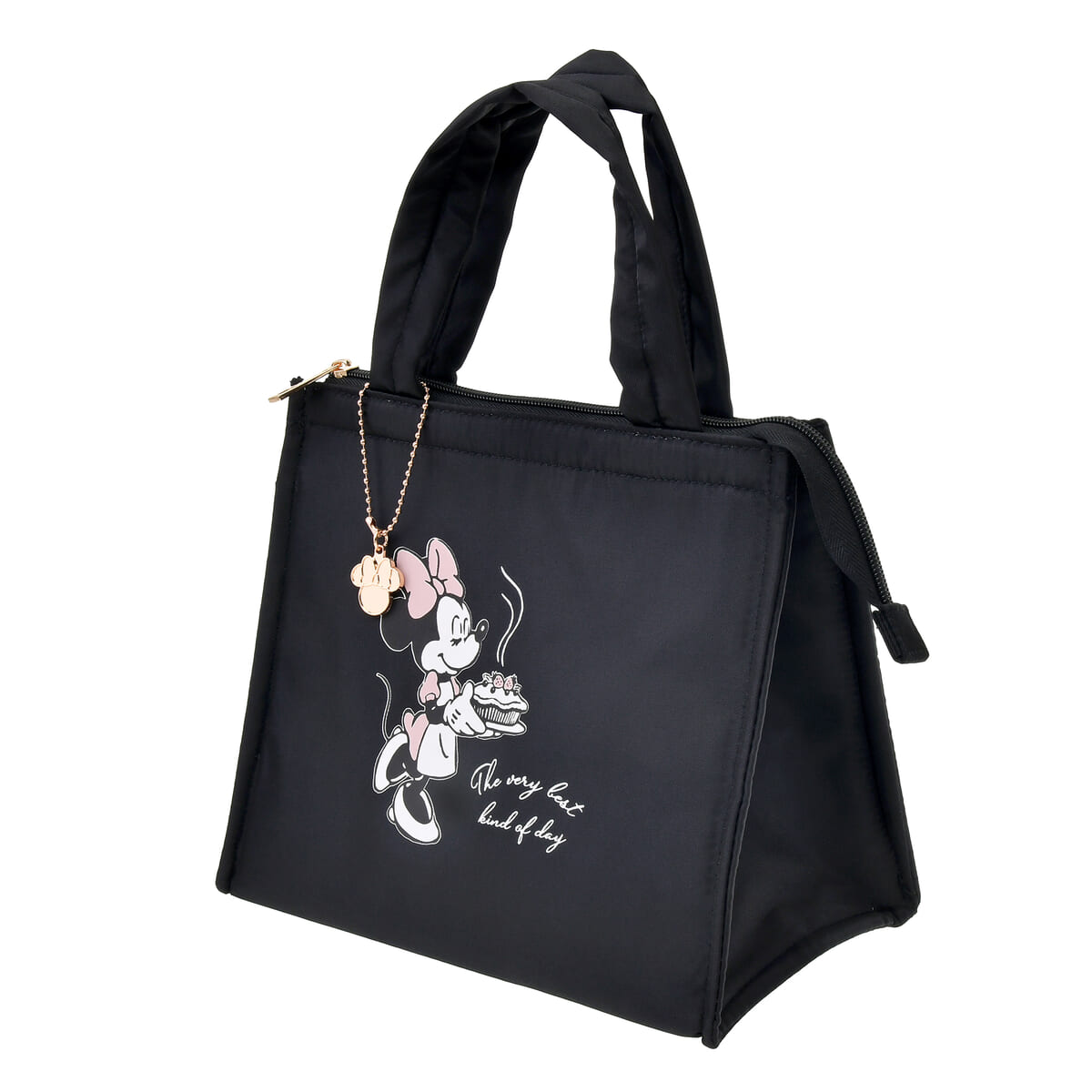 ミニー 保冷バッグ チャーム付き デイリーライフ Cool Tote02