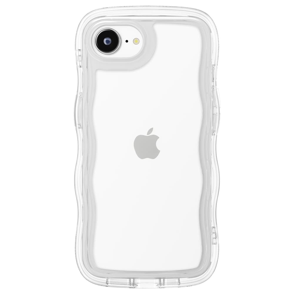 iPhone 16e 用 ウェーブ エアクッションケース（背面）