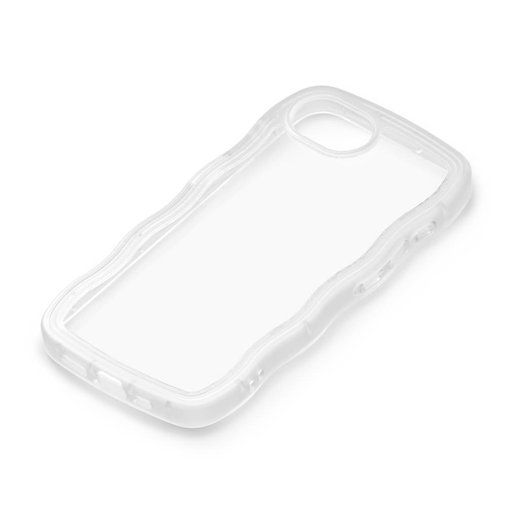 iPhone 16e用 ウェーブケース　クリア