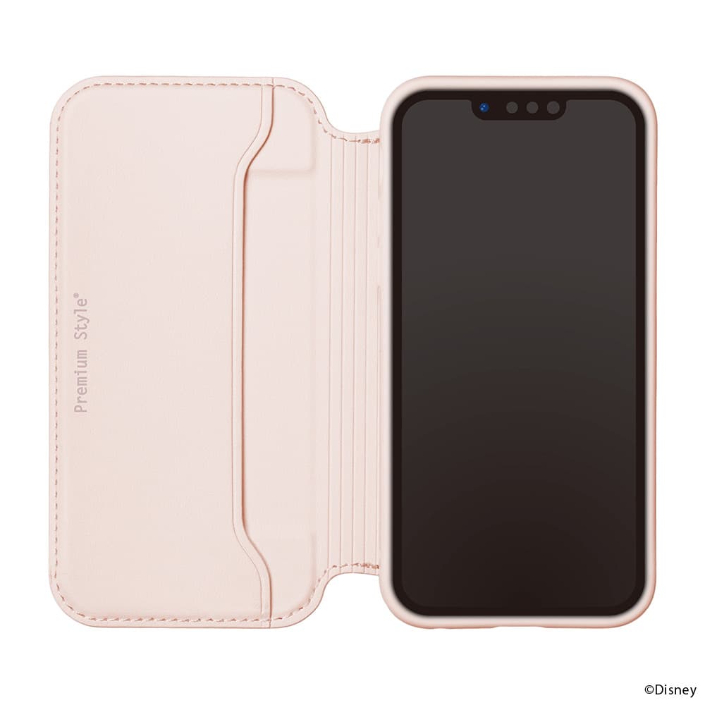 iPhone 16e用 ガラスフリップケース（ディズニーマリー）内側