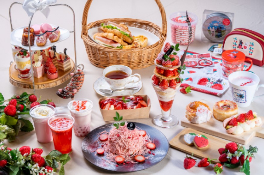 「STRAWBERRY FESTA」限定メニュー