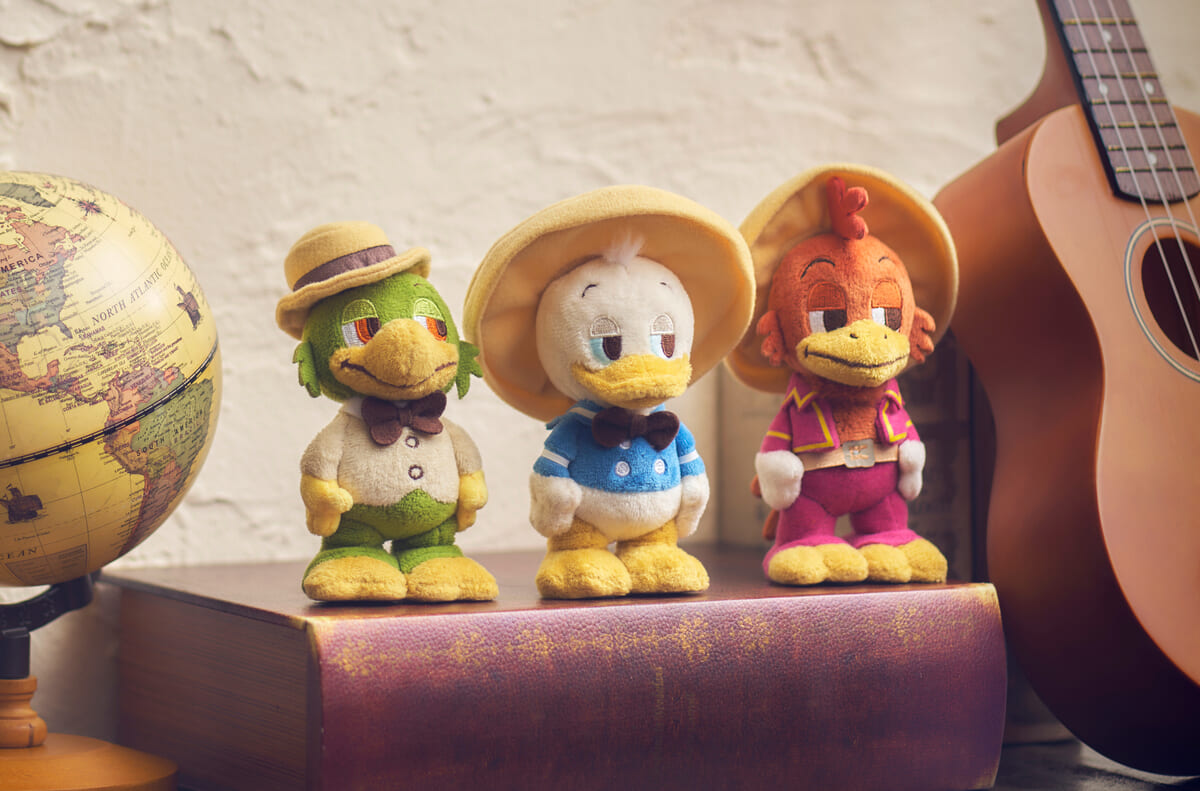 ドナルド、ホセ・キャリオカ、パンチート ぬいぐるみ セット Disney stanDs