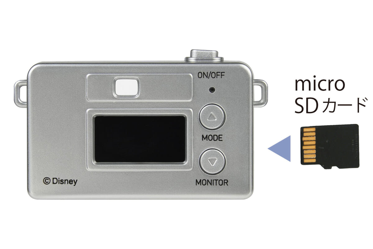 データはmicroSDに保存