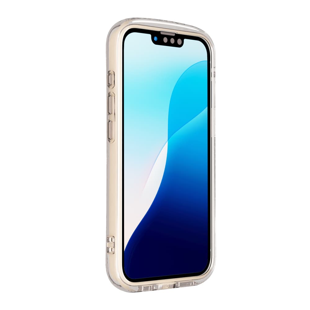 PGA Premium Style「iPhone 16e用 MagSafe対応 エアクッションケース」モカ4