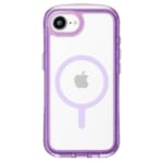 PGA Premium Style「iPhone 16e用 MagSafe対応 エアクッションケース」ネオンパープル2