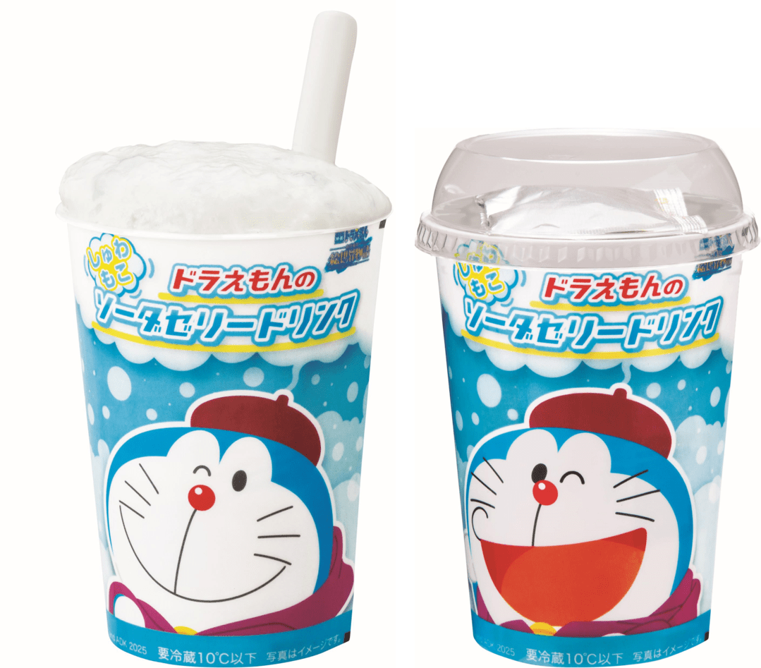 しゅわもこ！ドラえもんのソーダゼリードリンク