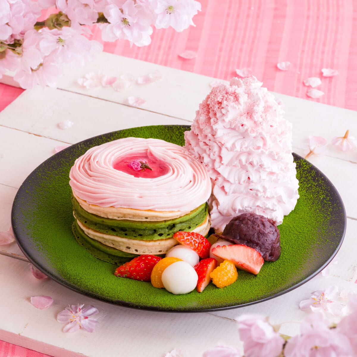 桜ブロッサムパンケーキ