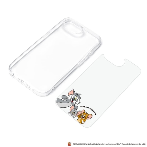 iPhone 16e用 クリアハイブリッドケースB
