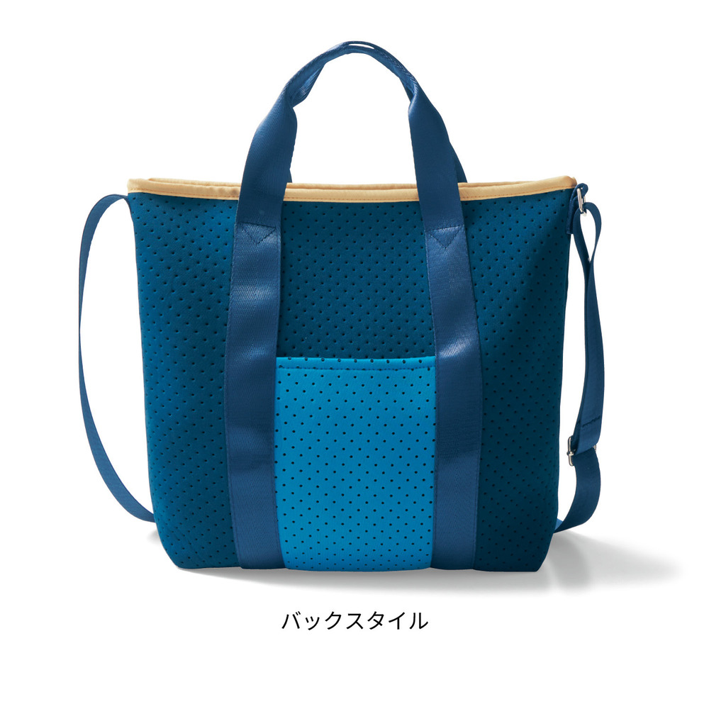 柔らかクッション素材の2WAYショルダーバッグ バックスタイル