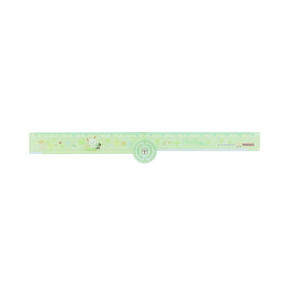 折りたたみ17cm定規　ポチャッコ（のばし）