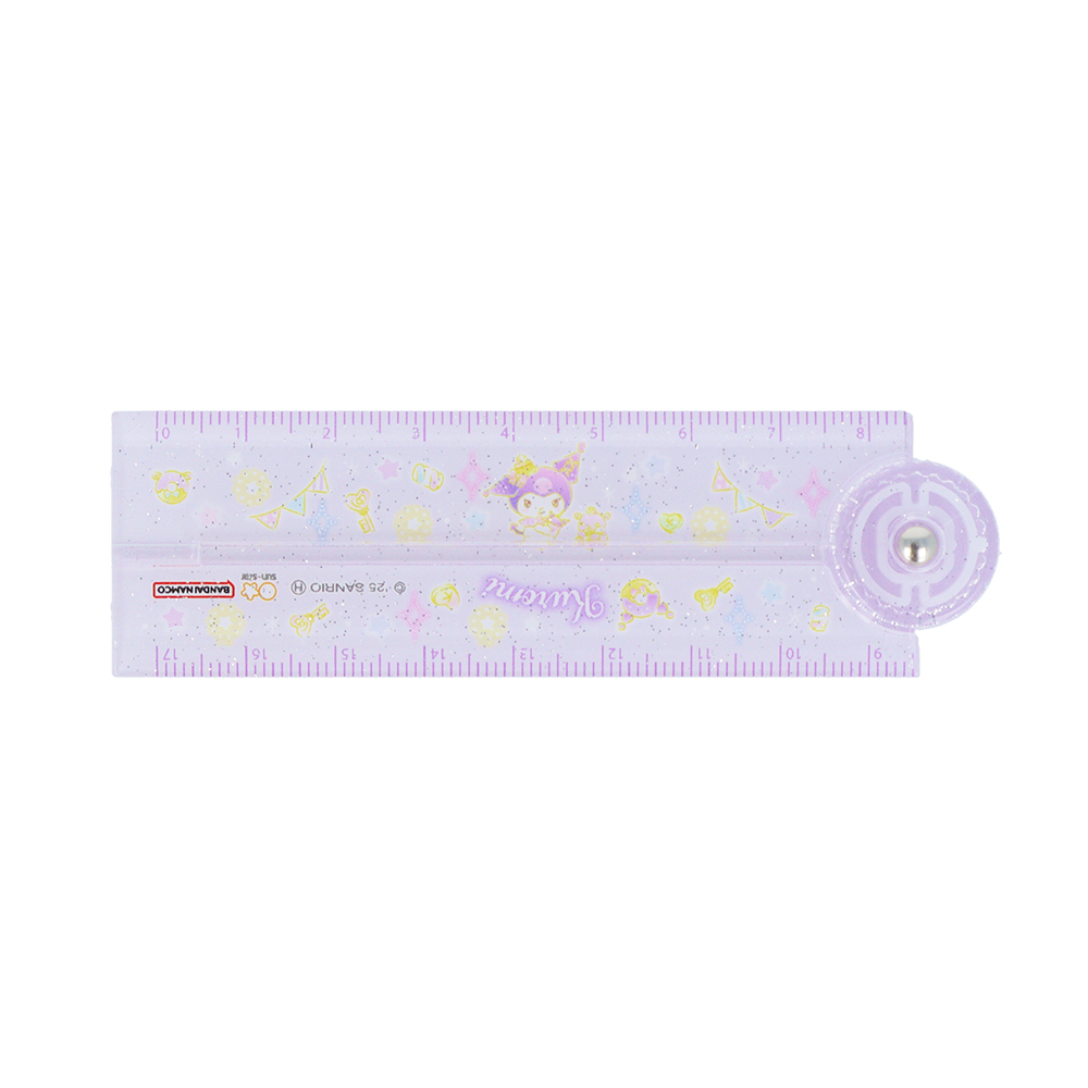 折りたたみ17cm定規　クロミ（おりたたみ）