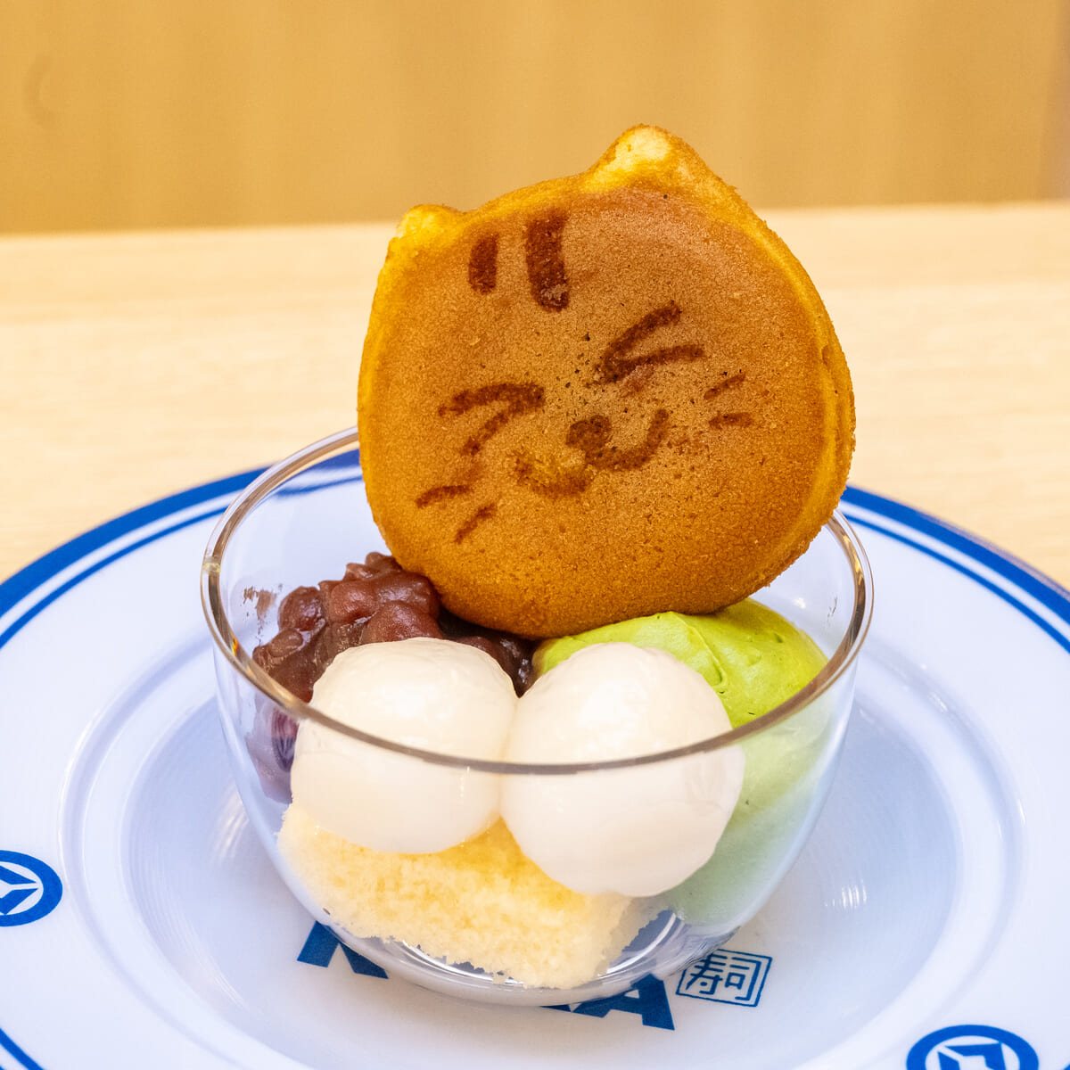 抹茶クリームにゃんみつ