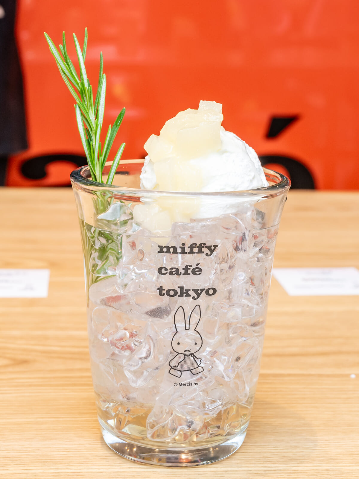 「おいしいなし」のソーダ
