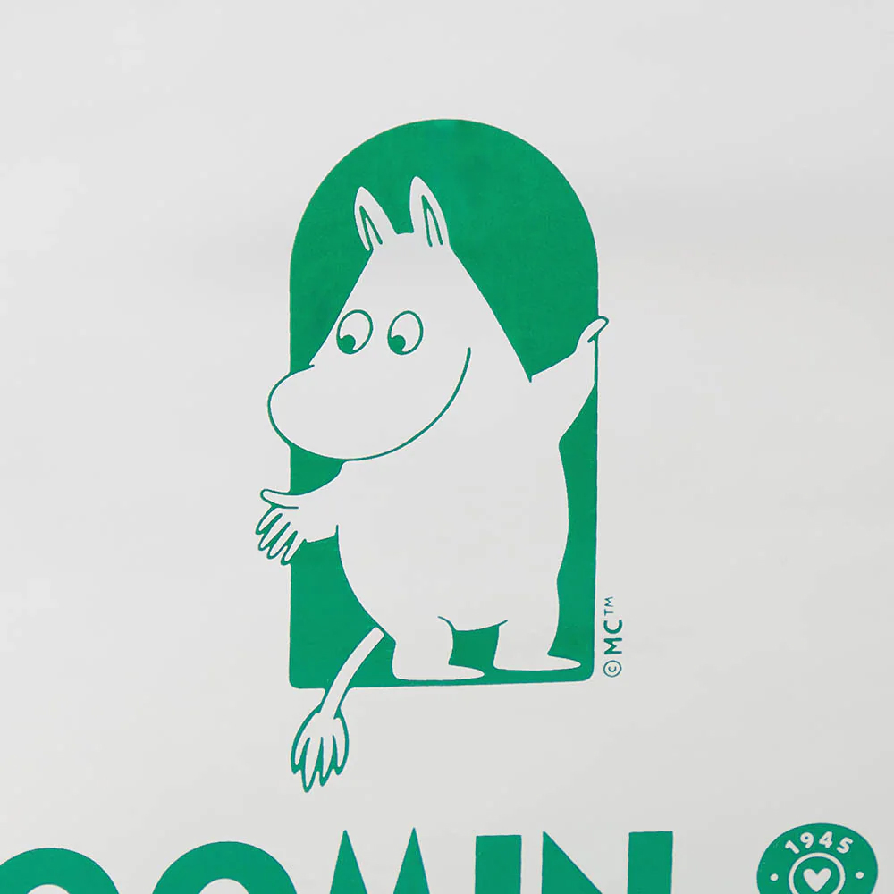 80周年ロゴ柄　ムーミン