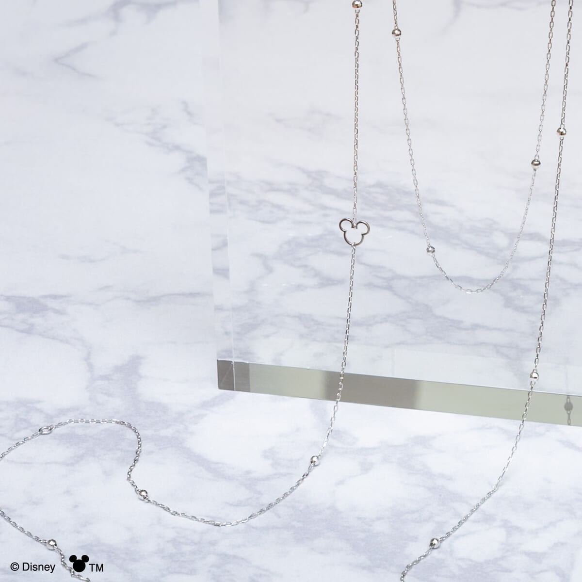 Mickey Mouse -Ball Chain Necklace-2