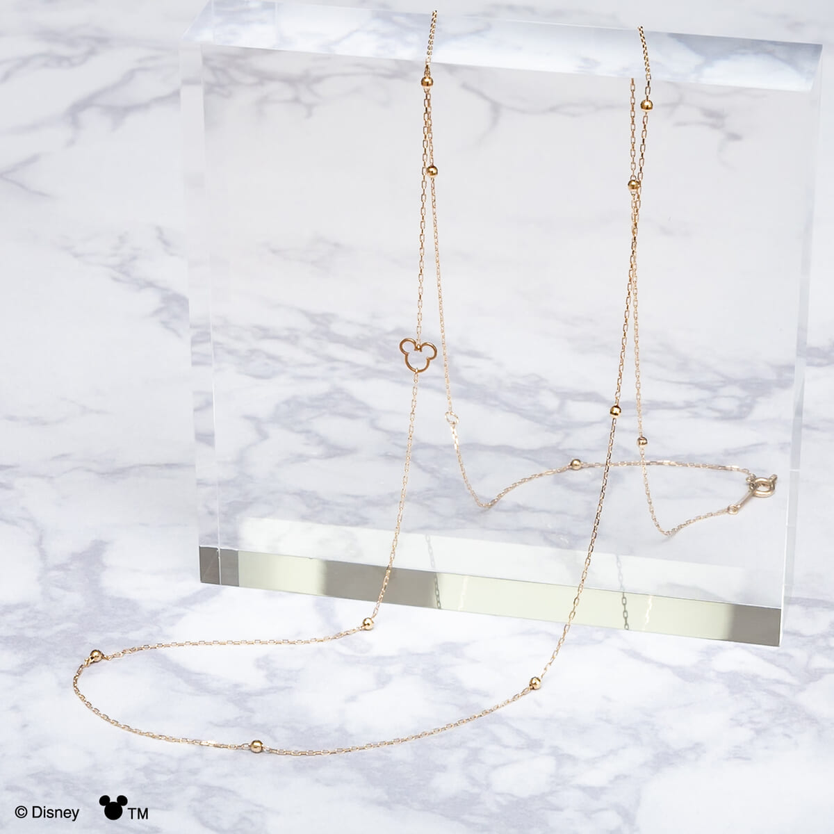 Mickey Mouse -Ball Chain Necklace-
