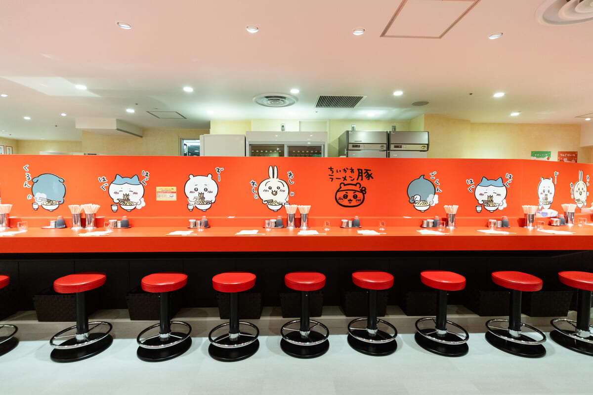 ちいかわラーメン 豚　池袋PARCO2