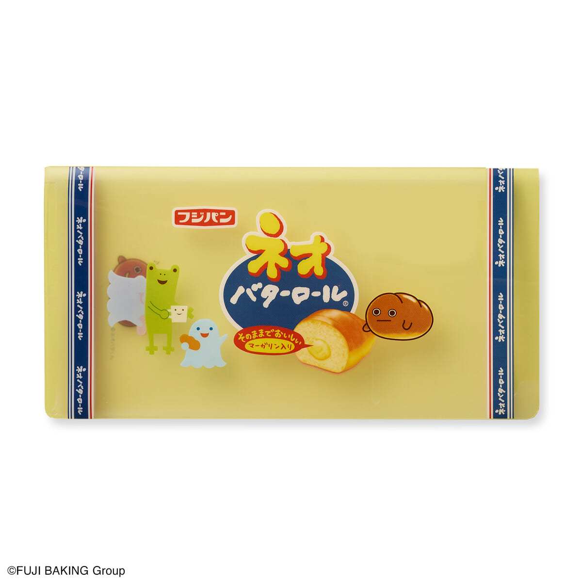 ネオバターロール柄　チケットホルダー